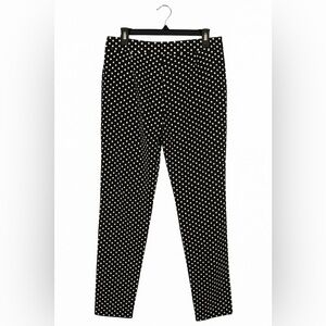 Talbots
Women’s Size 8
Chatham Polka Dot Dress Pants – Black with White Dots